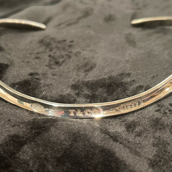 TIFFANY & CO. 1837 COLLAR NECKLACE IN STERLING SILVER - Picture 6 of 8